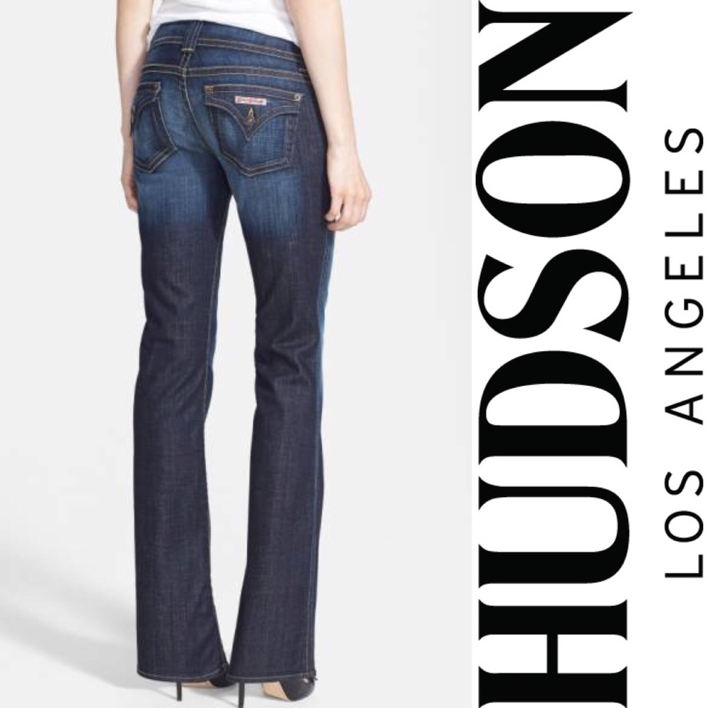 🇺🇸🇬🇧 STUNNING HUDSON Signature Bootcut Jeans